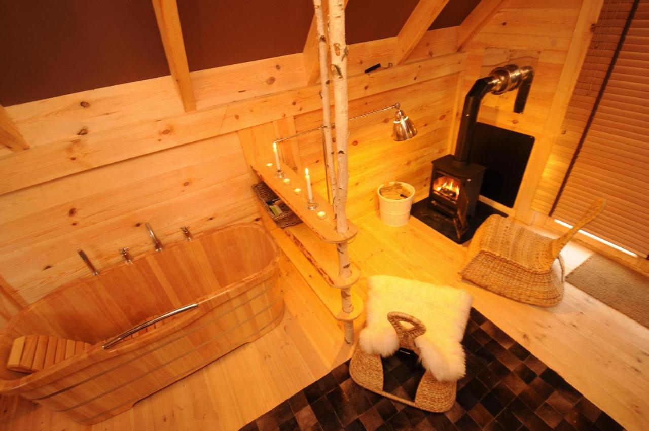 Cabane Lodge Domaine Du Lac Chambon ミュロル エクステリア 写真