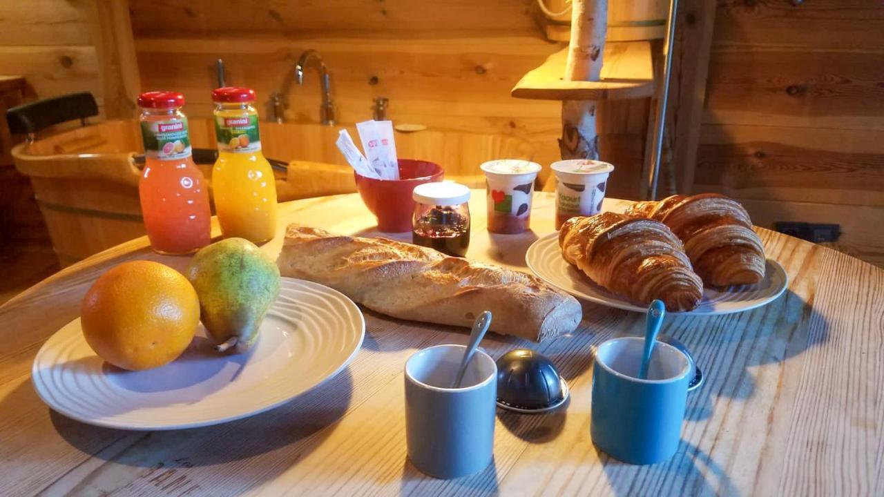 Cabane Lodge Domaine Du Lac Chambon ミュロル エクステリア 写真