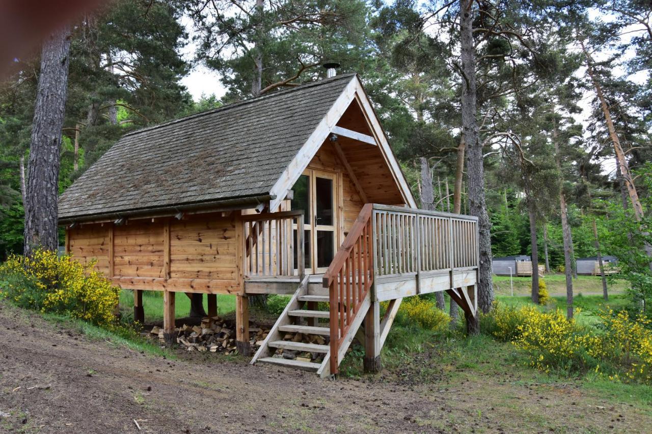 Cabane Lodge Domaine Du Lac Chambon ミュロル エクステリア 写真