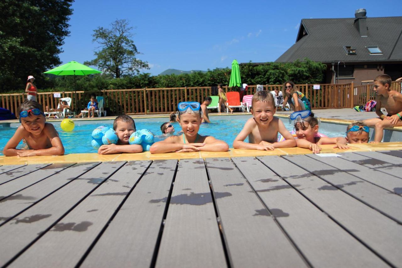 Cabane Lodge Domaine Du Lac Chambon ミュロル エクステリア 写真