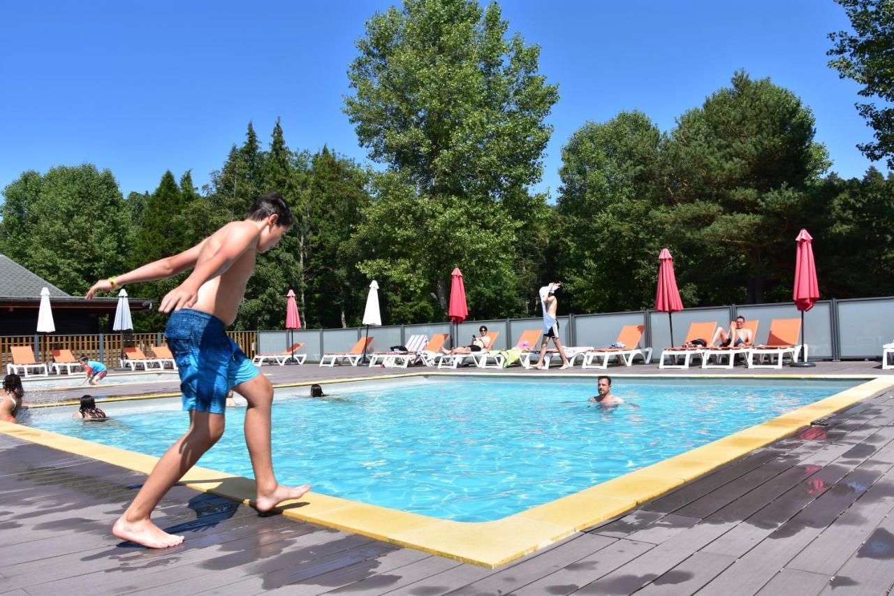 Cabane Lodge Domaine Du Lac Chambon ミュロル エクステリア 写真