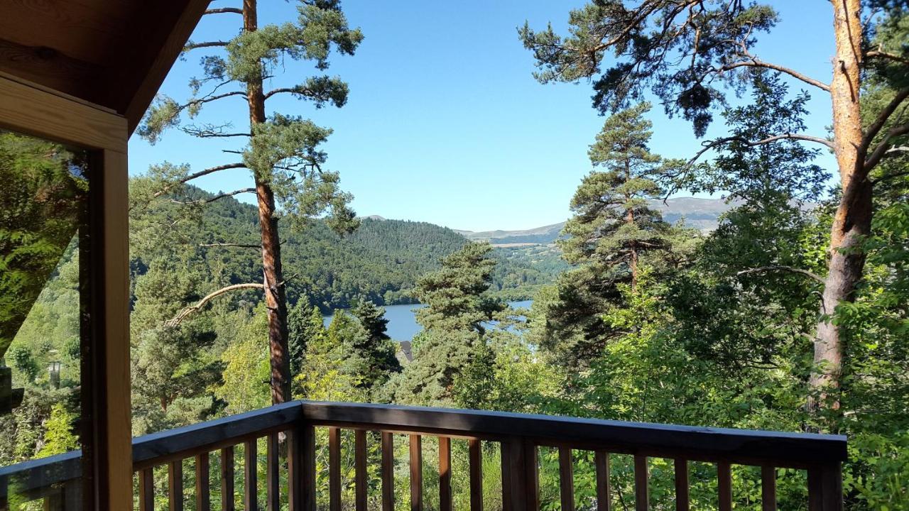Cabane Lodge Domaine Du Lac Chambon ミュロル エクステリア 写真